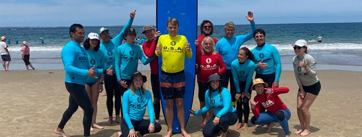 Disabled Surfing Australia Day out