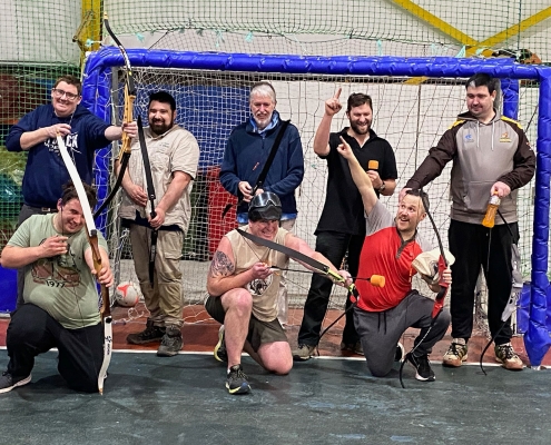 Dads Social Group Archery